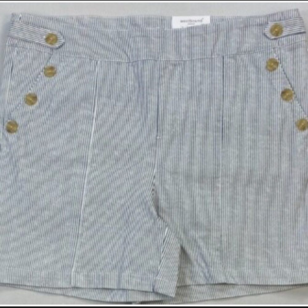 Westbound Shorts Westbound Marina High Rise Striped Short - Picture 8 of 8